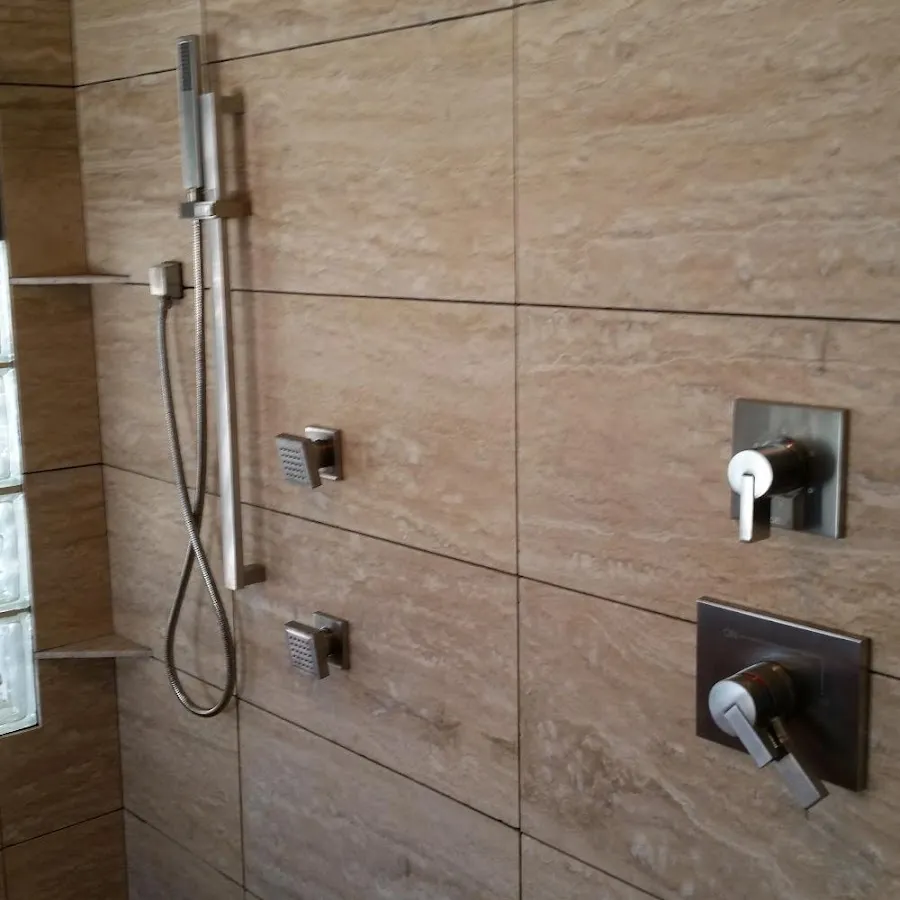 Shower fixture installation for Water Heater Replacement in North Tonawanda
